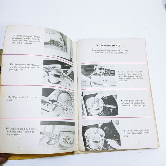 Vintage National Presto Cooker Model 40 Recipe Book Cookbook (4d) - Picture 9 of 9